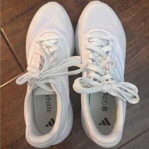 Adidas White Low-Top Athletic Sneakers